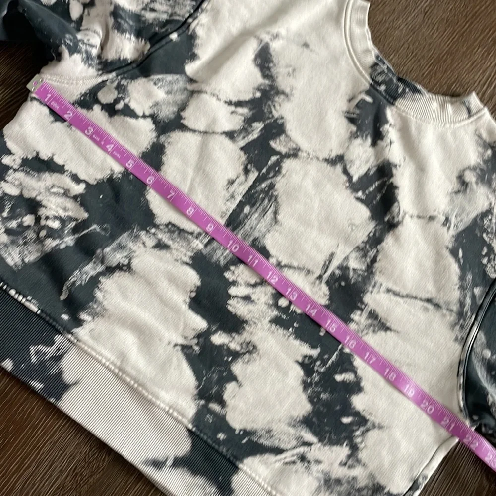 ✅SOLD✅Zara acid wash crew neck sweatshirt size small - Picture 8 of 9